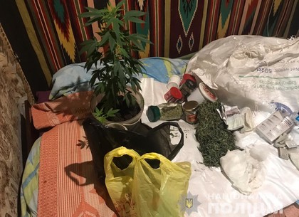 ФОТО: Полицейские изъяли наркорастения у жителя Харьковщины (ГУ НП)