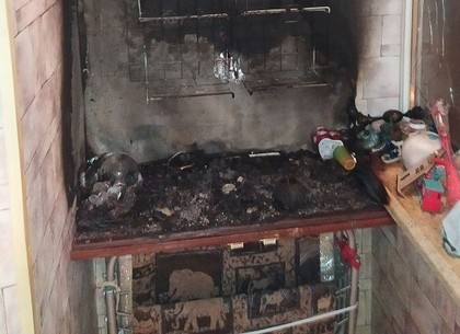 В Харькове спасли женщину из горящей квартиры
