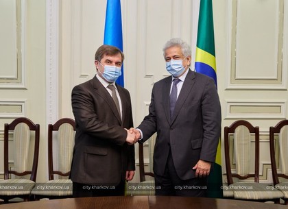 Александр Новак встретился с послом Бразилии (ФОТО)