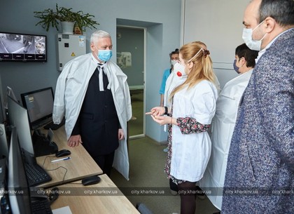 Игорь Терехов посетил Харьковскую городскую многопрофильную больницу №17 (ФОТО)