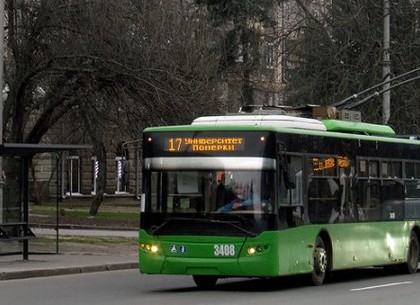 Троллейбус №17 меняет маршрут движения