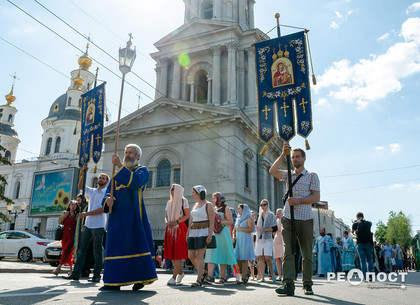 В центре Харькова пройдет Крестный ход с праздником для детей и перекроют движение