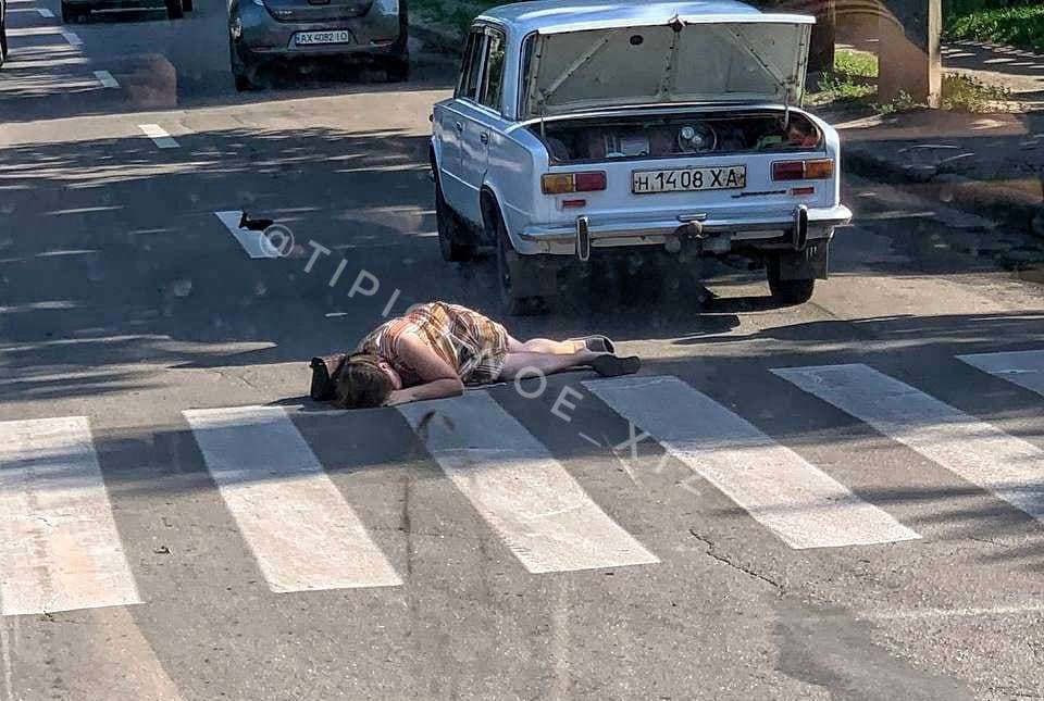 ДТП Харькова: на пешеходном переходе сбили женщину