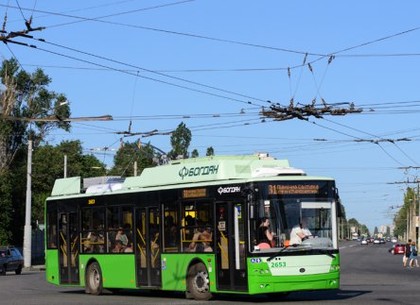 В Харькове с утра в среду 31-й и 35-й троллейбусы изменят маршрут движения