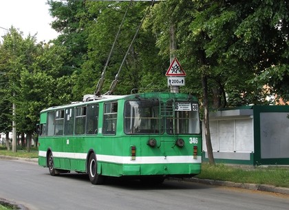 Харьковский троллейбус изменит маршрут