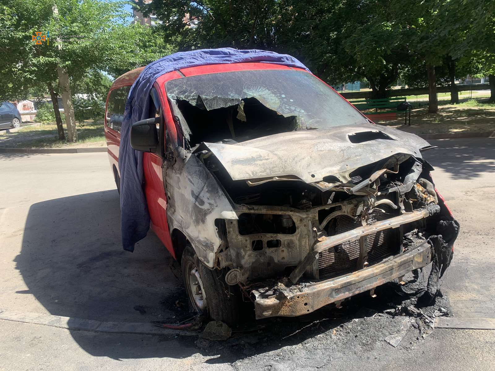 Пожар Харьков: ночью подожгли автомобиль