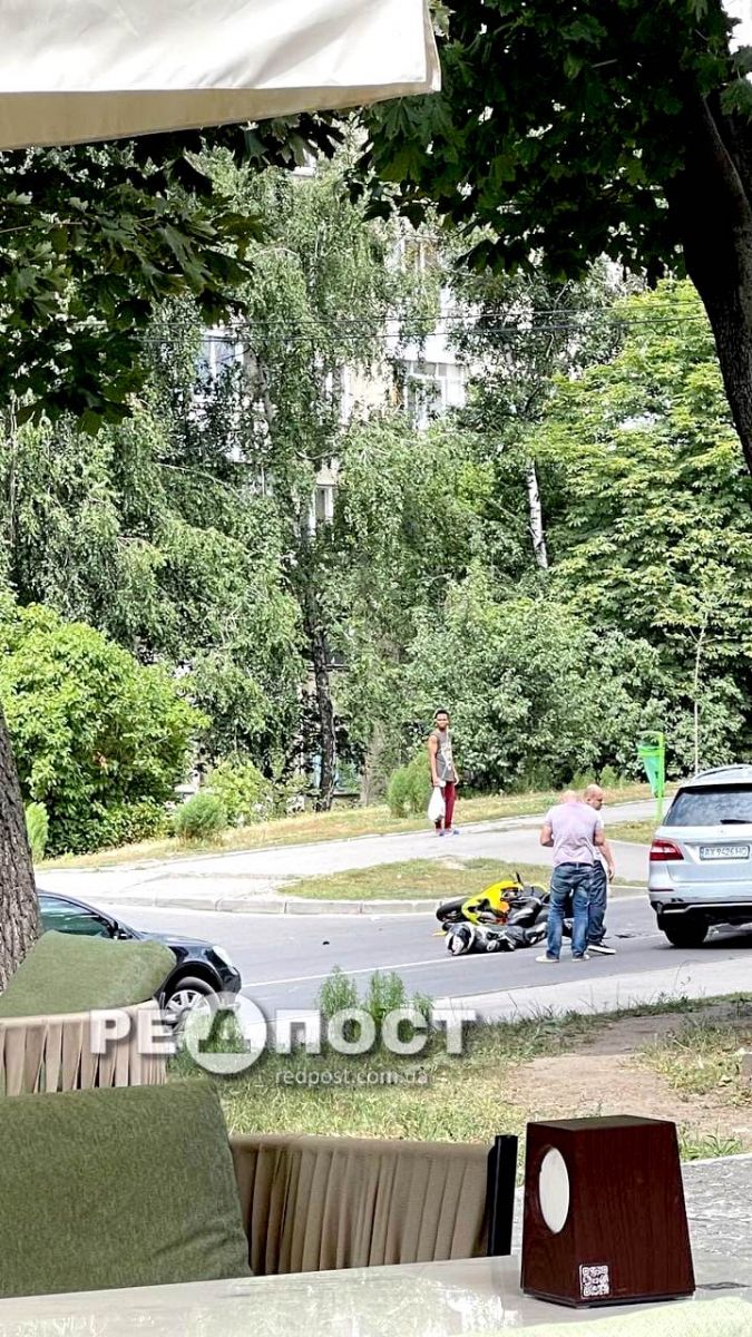 ДТП Харьков: авария с мотоциклом и джипом на Космической