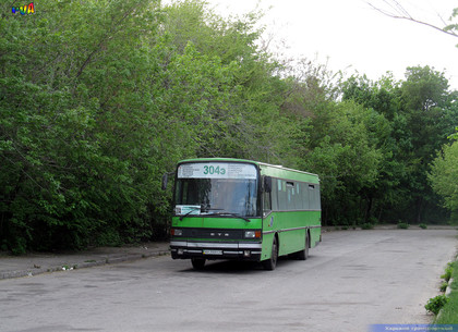 Автобус в центре Харькова изменит маршрут