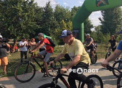 В Харькове стартовал велопробег (видео)