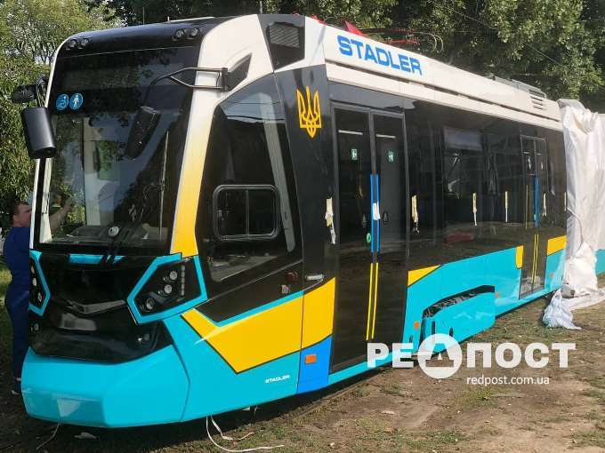 Трамвай швейцарской компании Stadler проходит тестирование в Харькове