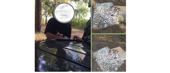 Рыбака-браконьера задержали на Оскольском водохранилище 21 сентября