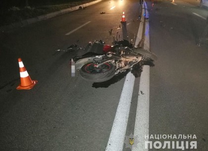 Мотоциклист погиб в ДТП в Харькове (фото)