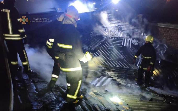 Пожар Харьков: склады на улице Китаенко горели 8 октября