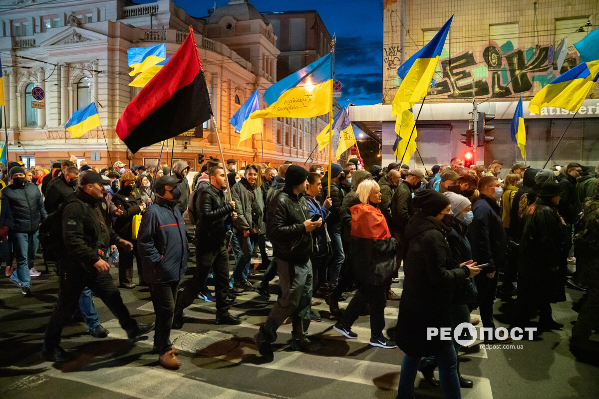 В Харькове состоялся Марш защитников и защитниц Украины