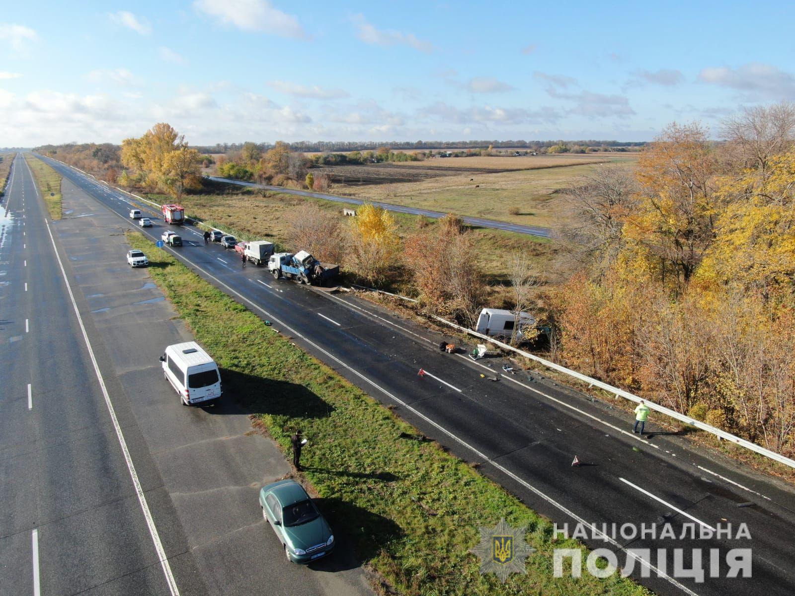 ДТП Харьков: Арестован подозреваемый в смертельной аварии микроавтобуса «Volkswagen Crafter» и грузовика «КамАЗ»