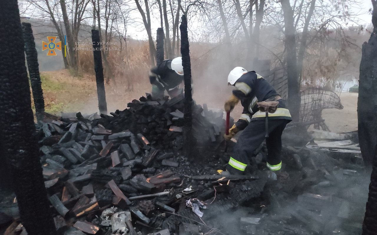 Пожар на Харьковщине 