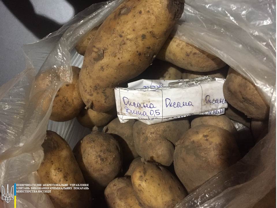Криминал Харьков: В тюрьмах перехвачена контрабанда наркотиков в овощах, пирожных и чае