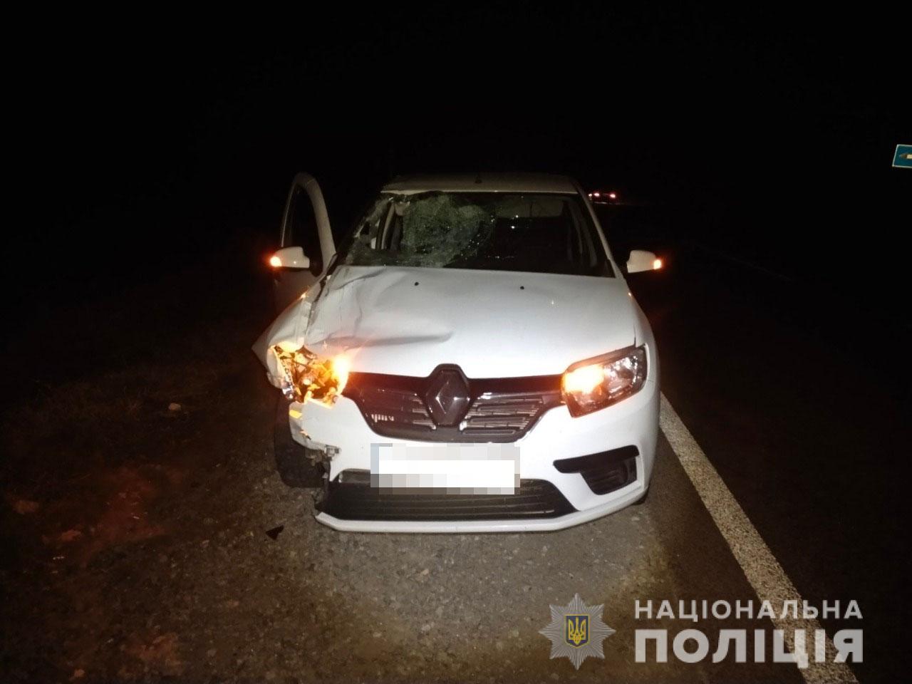 ДТП Харьков: На трассе Мерефа-Павлоград водитель Renault Logan насмерть сбил пешехода