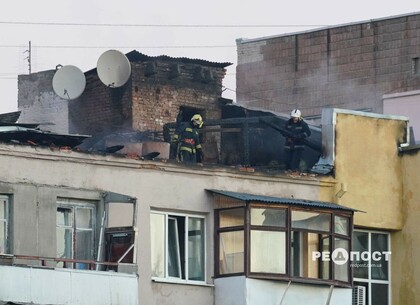 Последствия пожара на улице Культуры, 10 в Харькове (фото)