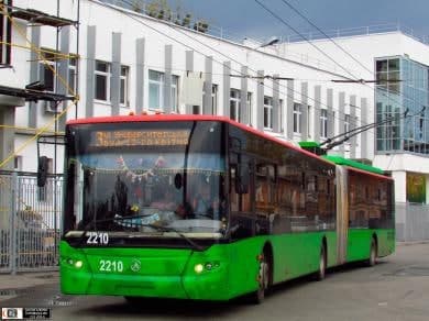 В Харькове 9 декабря изменится маршрут движения троллейбусов №3