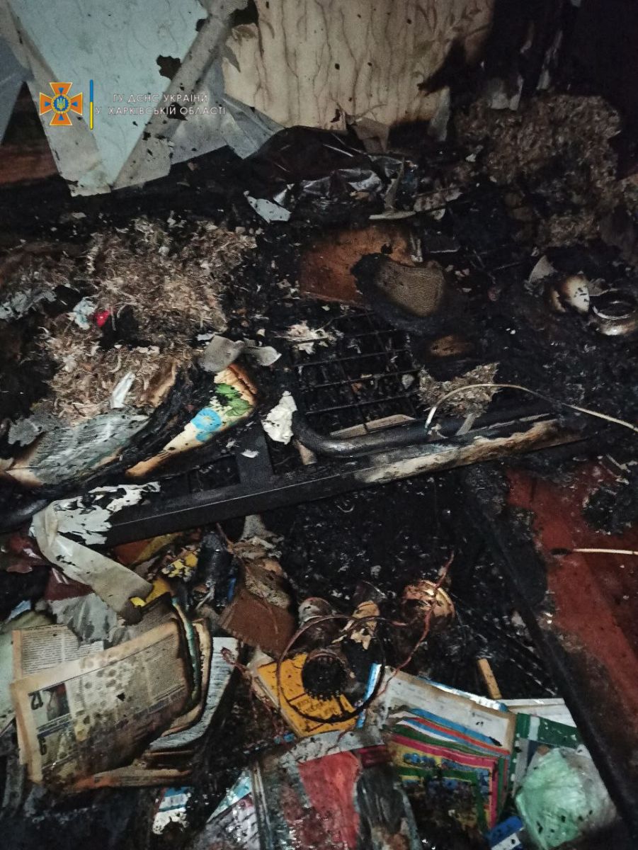 Пожар Харьков: Погибла 79-летняя женщина в огне пожара по улице Ахсарова, 17    