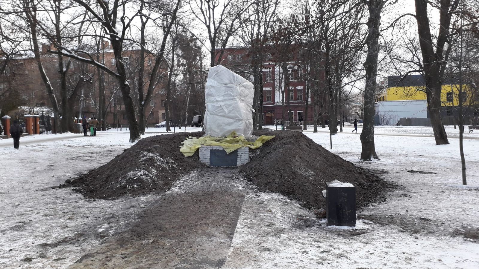 Памятный знак УПА в Харькове восстановили