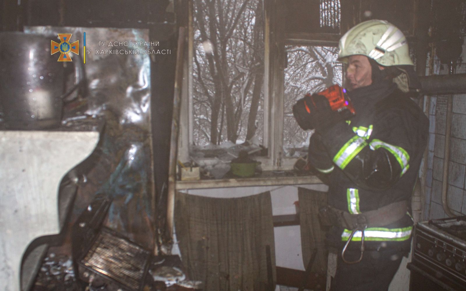 Пожар на Харьковщине 
