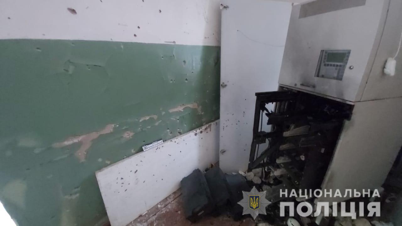 Взорвали банкомат в Харьковской области 