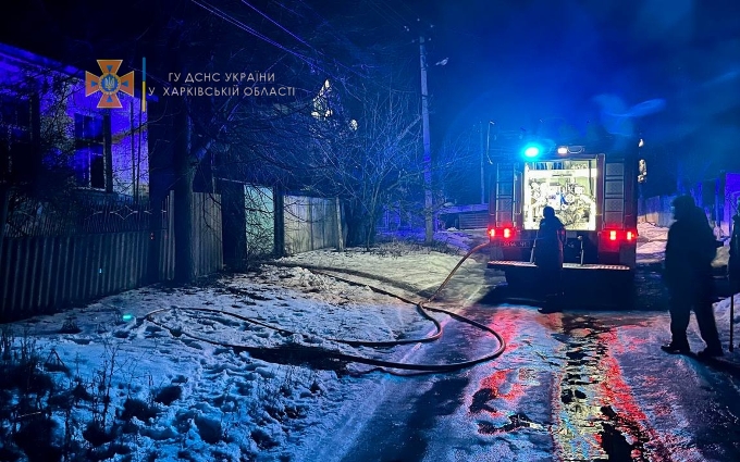 Пожар Харьков: хозяин горевшего дома задохнулся дымом