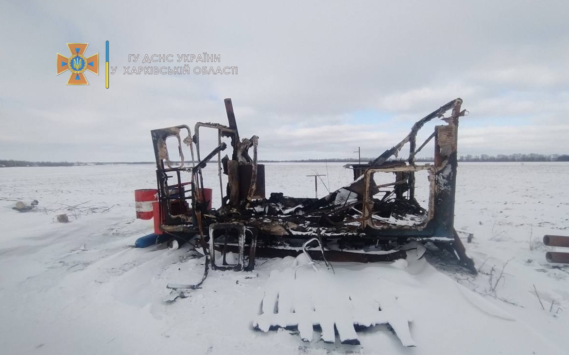 Пожар Харьков: на пожаре в бытовом вагончике погиб мужчина