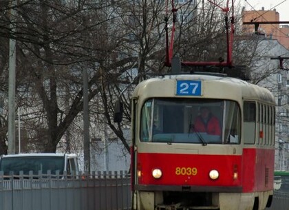 Днем в понедельник изменит маршрут трамвай в Харькове