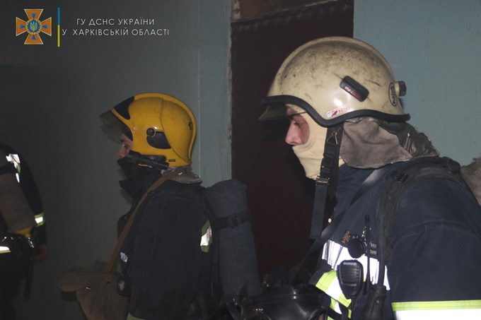 Пожар Харьков: как тушили пожар в Гиганте