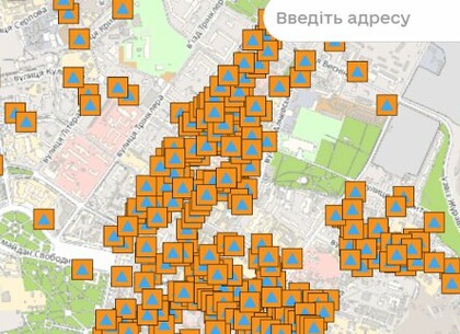 В Харькове можно воспользоваться интерактивной картой укрытий