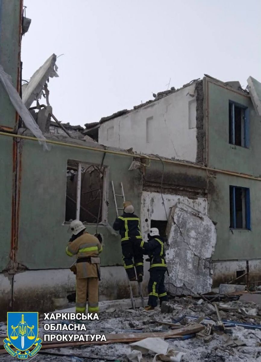 На Харьковщине после авиаудара разрушен жилой дом, есть погибшие