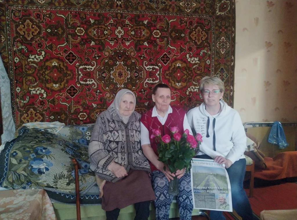 Харьковчанка Мария Шабалова празднует 102 День рождения 