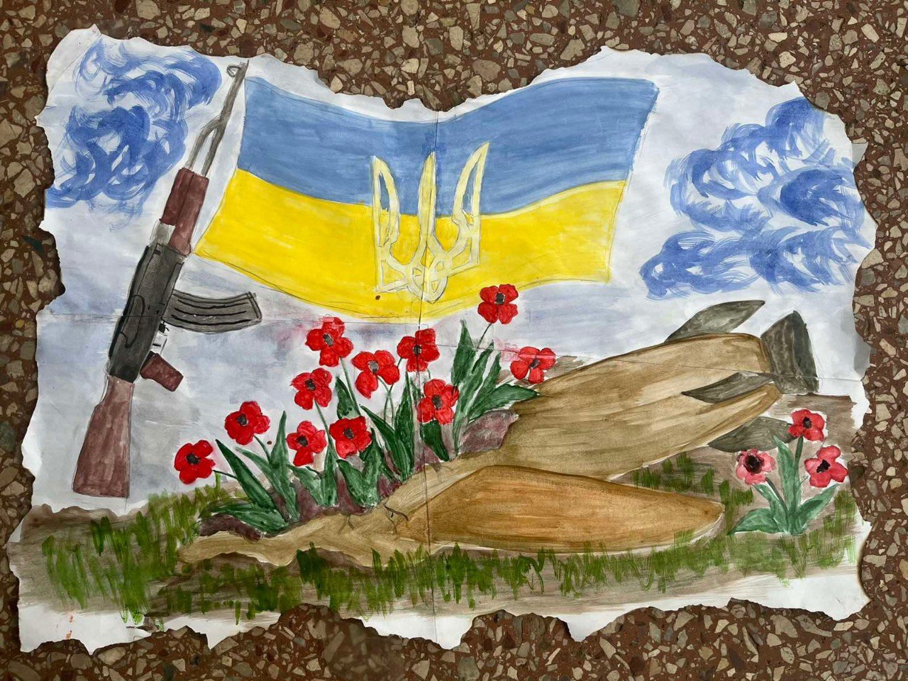 В Харькове прошла выставка детских рисунков