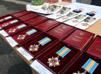Харьковским спасателям вручены государственные награды  и переданы новые спецавтомобили