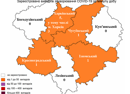 Сколько новых случаев COVID-19 выявили в Харькове на 21 мая
