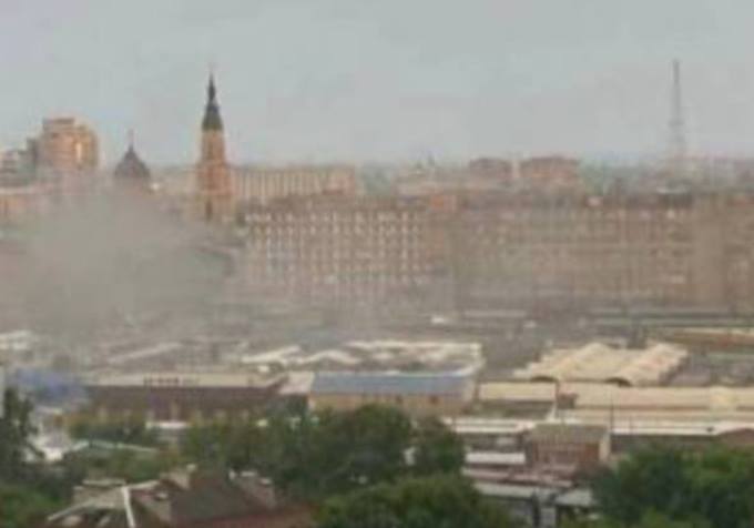 Криминал Харьков: пожар на Центральном рынке