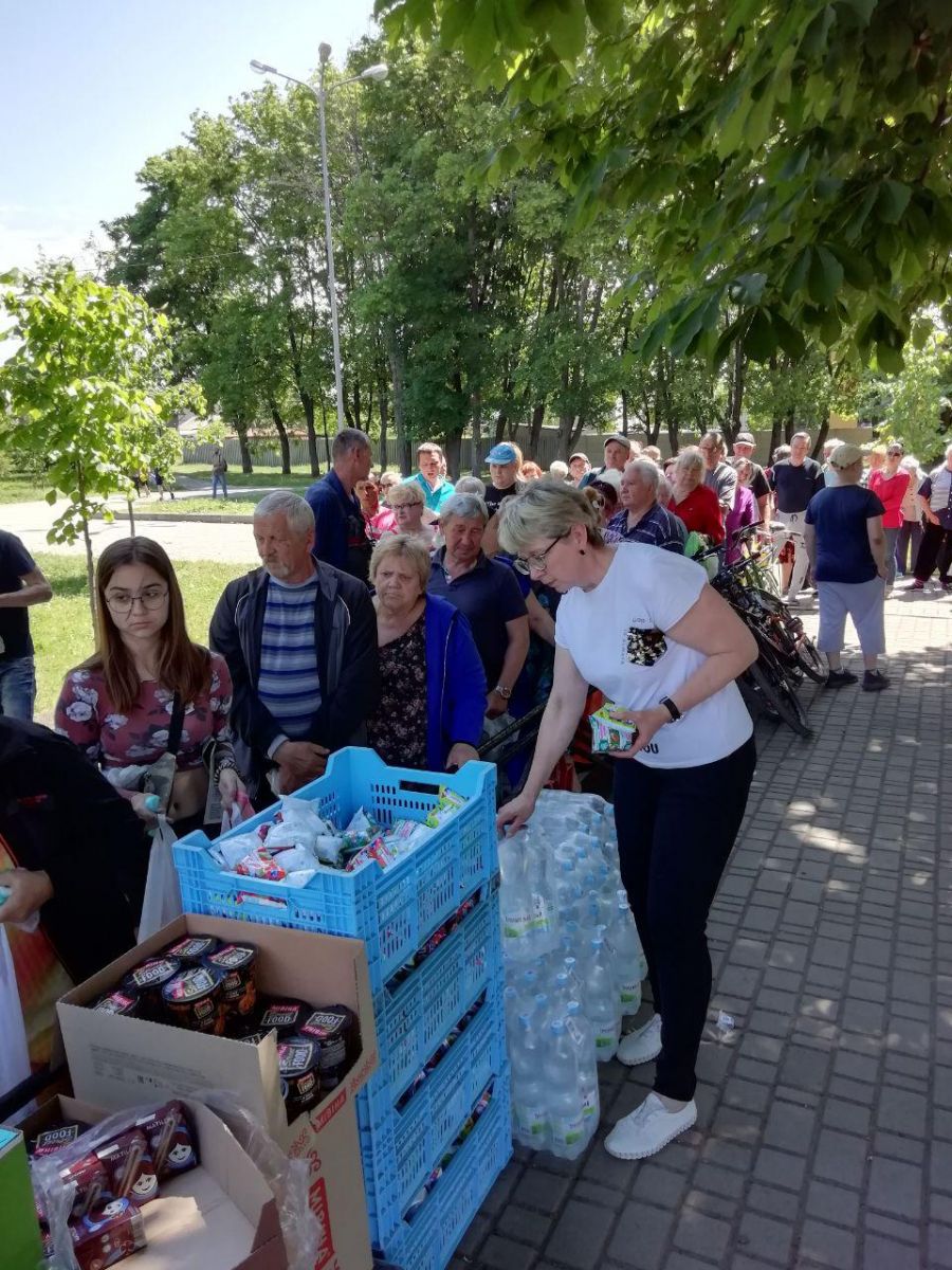 В Харькове пришли на помощь нуждающимся жителям города