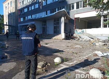 Фото последствий ракетного удара по Харькову
