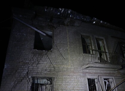 Ракетний удар по Харкову: пошкоджено будинок, постраждалі люди