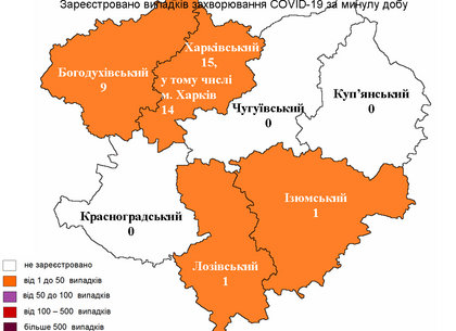 Скільки нових випадків COVID-19 виявили у Харкові на 11 жовтня