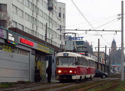 10 листопада харківські трамваї №№3, 27 та 28 курсуватимуть за іншим маршрутом