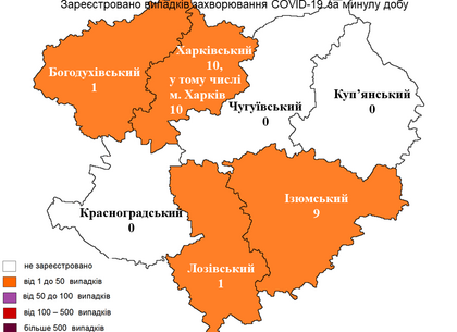 Скільки нових випадків COVID-19 виявили у Харкові на 18 листопада