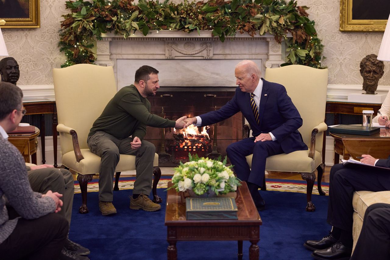 Президент України Володимир Зеленський провів у Вашингтоні переговори з президентом США Джо Байденом