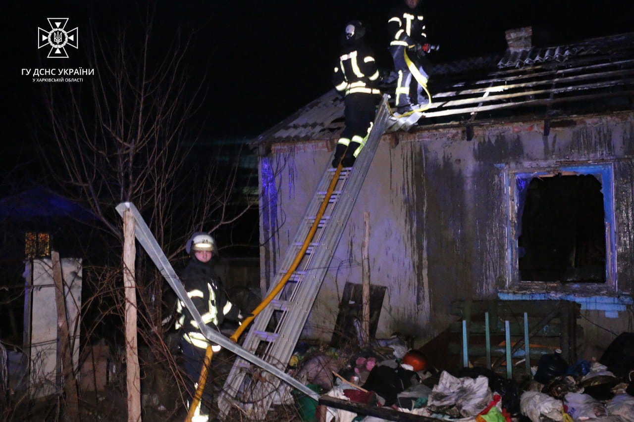 Пожежа Харків: Загинула бабуся у пожежі приватного будинку