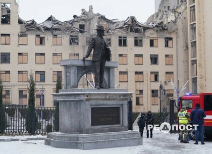 Яких руйнацій зазнав вуз Харкова після ракетного обстрілу 5 лютого (фоторепортаж)