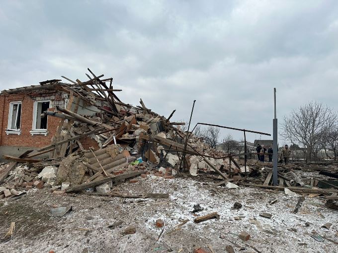 Поліція зафіксувала 27 фактів  пошкодження будинків на Харківщині внаслідок обстрілів