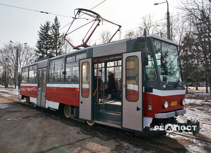 На Північній Салтівці у Харкові почали курсувати трамваї (фото)